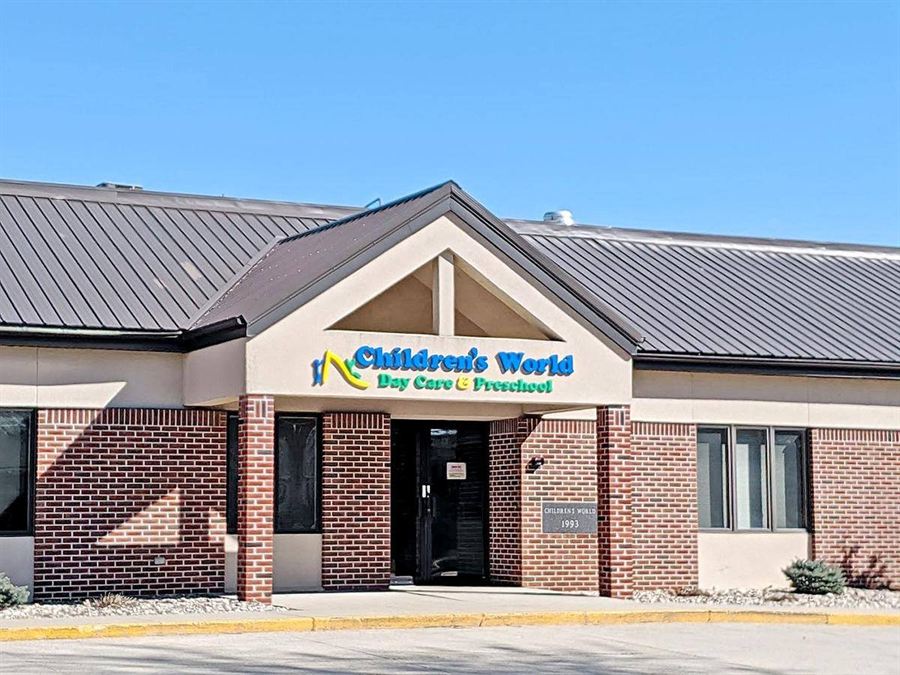 The Children’s World building in Sheldon